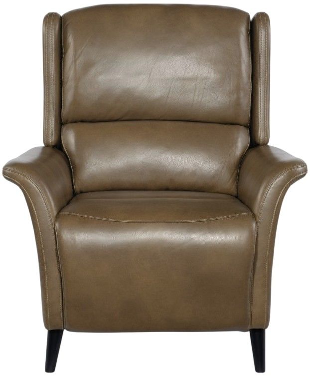 Hooker® Furniture RC Deacon Rogue Walnut Leather Power Recliner with Power Headrest-3