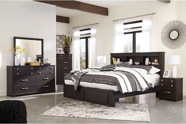 Signature Design by Ashley® Reylow Dark Brown Chest of Drawers-2