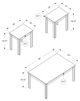 Monarch Specialties Inc. 3 Piece Espresso Table Set-3