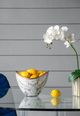 A & B Home Black/Gold/White Bowl -4
