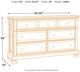 Signature Design by Ashley® Flynnter Medium Brown Dresser-2