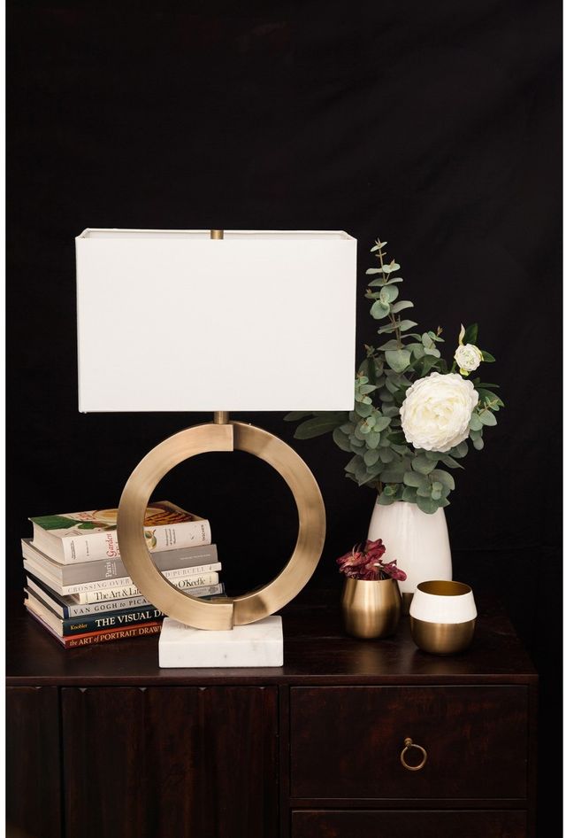 Renwil® Skylar Antique Brass Table Lamp-4