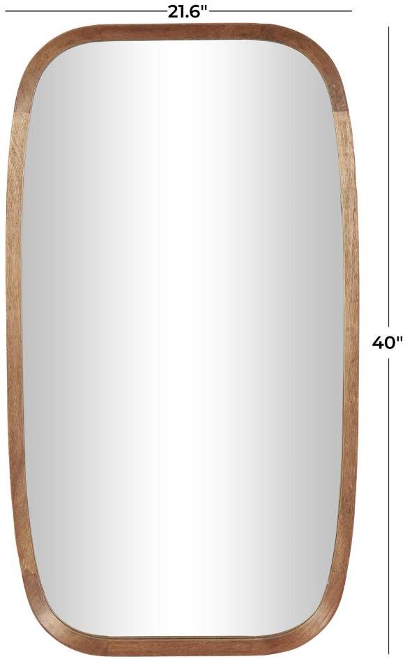 Deco Marche Brown 40" Wall Mirror-3