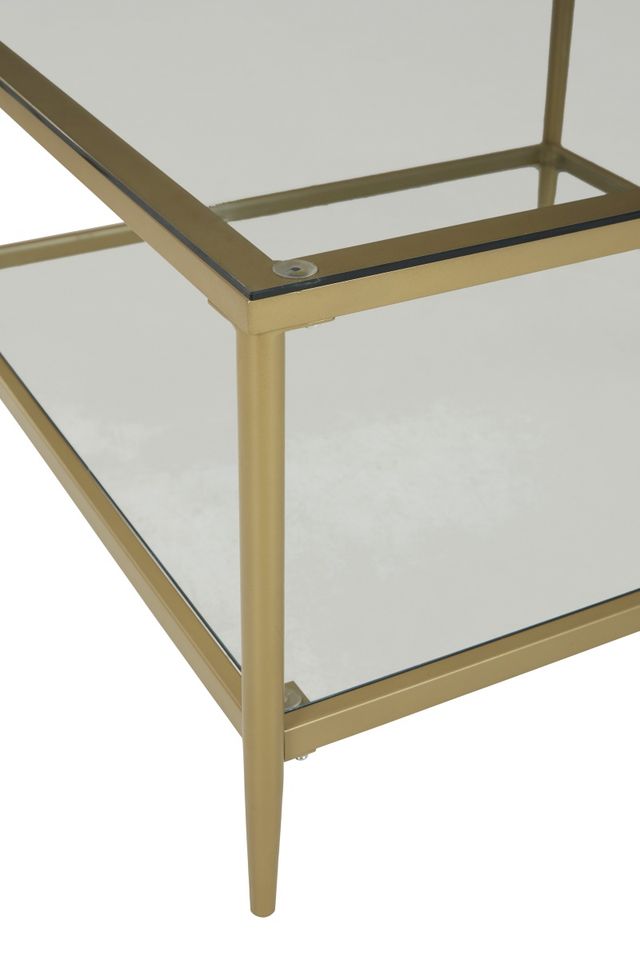 Signature Design by Ashley® Zerika 3-Piece Gold Occasional Table Set-1