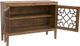 International Furniture Direct Mandala Brown Console-1