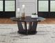 Signature Design by Ashley® Chasinfield Dark Brown Coffee Table-3