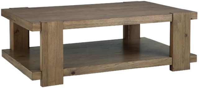 Signature Design by Ashley® Flangren Light Brown Cocktail Table-0