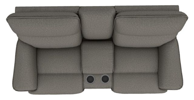 La-Z-Boy® Jay Granite Power Reclining Loveseat with Console and Headrest-4