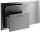 LYNX® Professional Ventana 42" Stainless Steel Door Drawer Combination-1