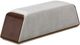 Michael Amini® Houston Mushroom Gray/Walnut Bench-0