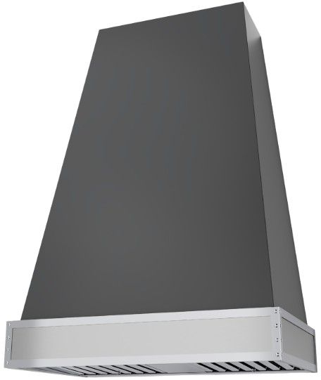 Viking® Tuscany 36" Damascus Gray Wall Mounted Range Hood -0