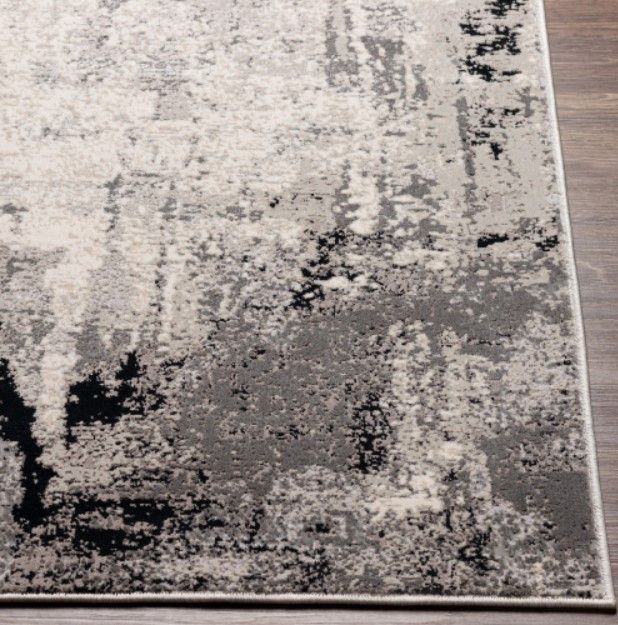 Surya Impulse Cream/Light Gray 4'x6' Area Rug-2