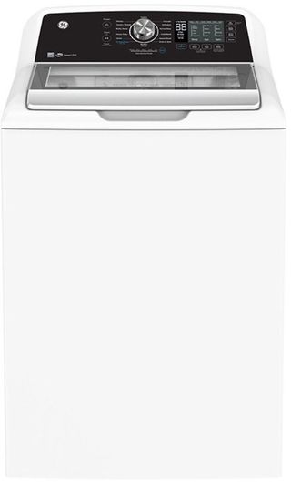 GE® 5.3 Cu. Ft. White Impeller Top Load Washer