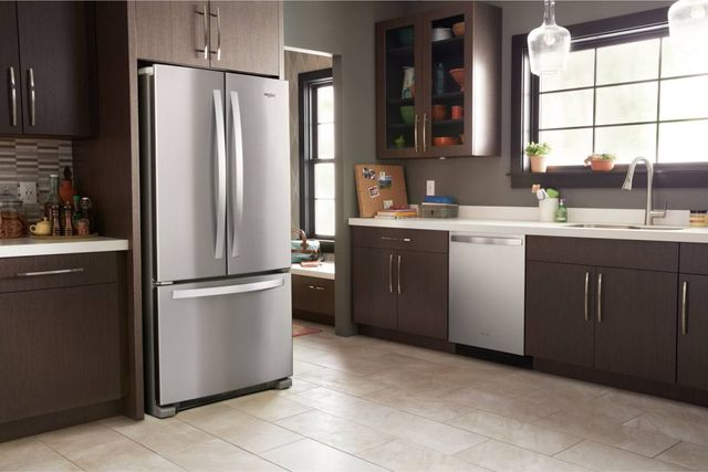 Whirlpool® 22.1 Cu. Ft. FingerPrint Resistant Stainless Steel French Door Refrigerator-4