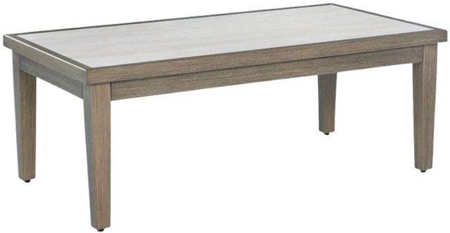 Rainier Ranch Outdoor Coffee Table - Brown/Beige Rainier Ranch Outdoor Coffee Table - Brown/Beige