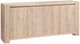 Classic Home Bristol Aged Cream 4-Door Cabinet-0