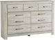 Signature Design by Ashley® Bellaby Whitewash Dresser and Mirror-1