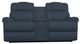 La-Z-Boy® Pinnacle Navy Power Wall Reclining Loveseat with Headrest and Console-1
