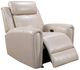 Leather Italia™ Royce Jonathan Cream Power Glider Recliner-1