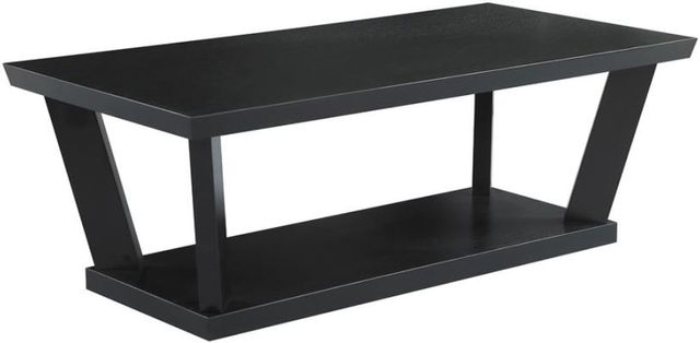 Coaster® Aminta 3-Piece Black Occasional Table Set-1
