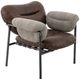YHD Hrieya Sepia Brown Accent Chair-0