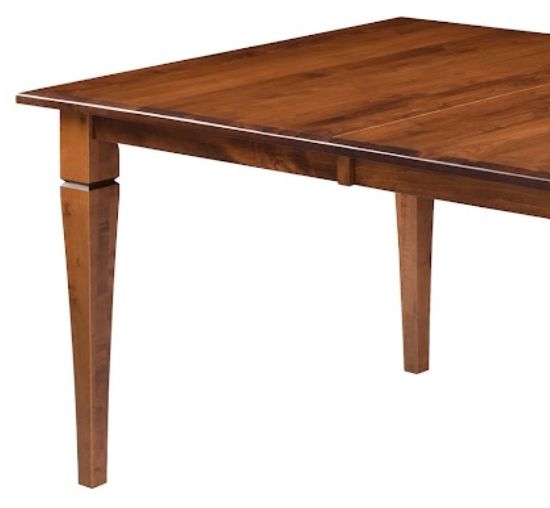 Archbold Furniture Customizable Amish Essentials Maple Dining Table -1