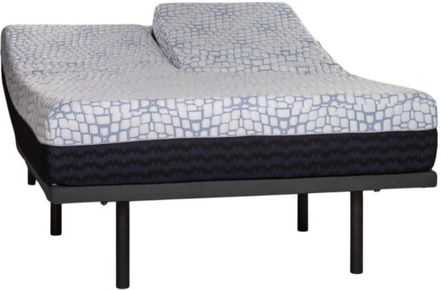 Customatic Sleep Technologies DreamSense Bliss 12” Hybrid Plush Smooth Top Split Head King Mattress -3
