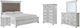 Benchcraft® Kanwyn 5-Piece Whitewash Queen Panel Bed Set-0