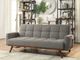 Furniture of America® Nettie Gray/Oak Futon Sofa-1