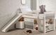 Donco Kids Gray/White Youth Panel Bookcase Shelf-1