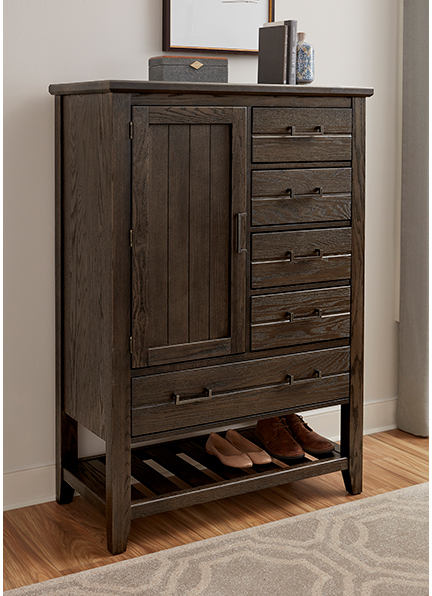 Artisan & Post by Vaughan-Bassett Passageways Charleston Brown Door Chest-1