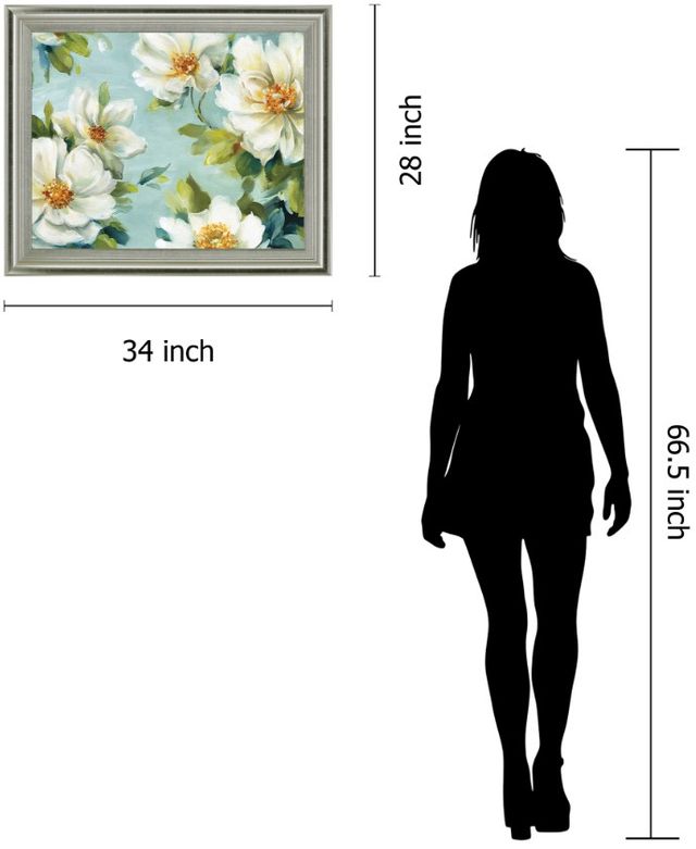 Classy Living Petal Breeze Framed Wall Art-1