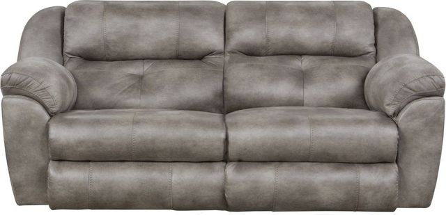 Catnapper® Ferrington Steel Power Headrest Power Lay Flat Reclining Sofa-0