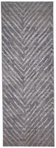 Feizy Waldor Gray 2'10" x 7'10" Runner Rug-0