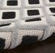 Nourison Home™ Aloha Black White 5'x8' Style 3 Area Rug-4
