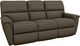 La-Z-Boy® Ava Mineral Leather Manual Reclining Sofa-0