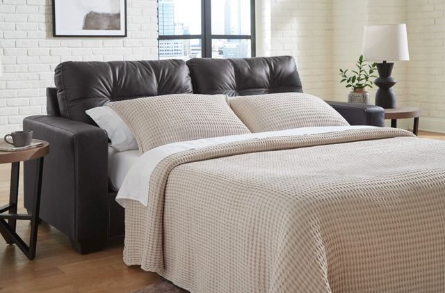 Benchcraft® Barlin Mills Carbon Queen Sofa Sleeper-4
