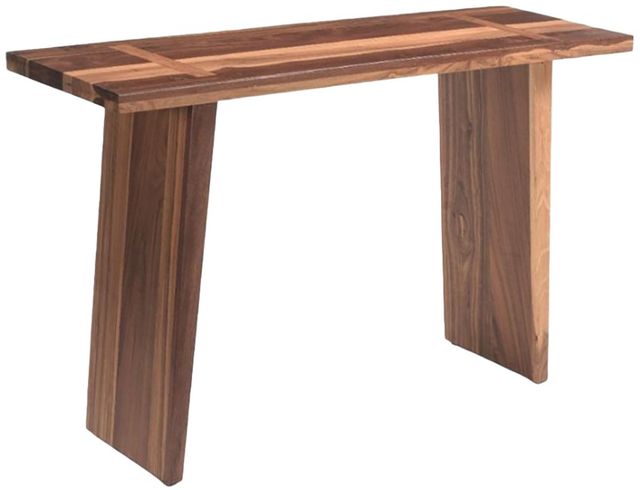 Home Trends & Design Barcelona Natural Console Table-0