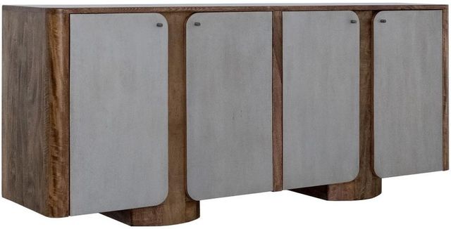 International Furniture Direct Nashville Brown/Gray Console-0