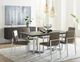 Modus Furniture Amalfi Taupe Upholstery Dining Side Chair-1
