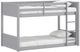 HH2 Home Capri Gray Twin Floor Bunk Bed-0