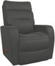 La-Z-Boy® Baron Blue Grey Leather Manual Wall Recliner-0
