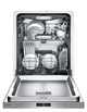 Bosch® 800 Series 24" Built In Dishwasher-Stainless Steel-2