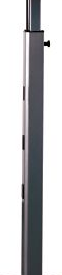 Chief® Black Large Flat Panel Dual Display Floor Stand-1