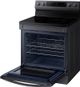 Samsung 30" Fingerprint Resistant Black Stainless Steel Smart Freestanding Electric Range with No Preheat Air Fry and Convection-4