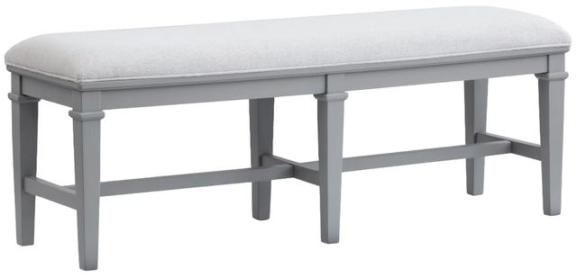 Magnussen Home® Charleston Harbor Gray Dining Bench-0