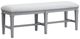 Magnussen Home® Charleston Harbor Gray Dining Bench-0