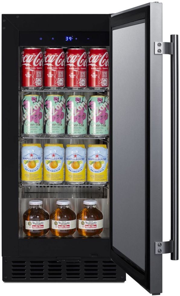 Summit® 1.72 Cu. Ft. Stainless Steel Under The Counter Refrigerator -3