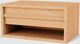 EQ3 Marcel Oak Open Shelf Floating Nightstand-2