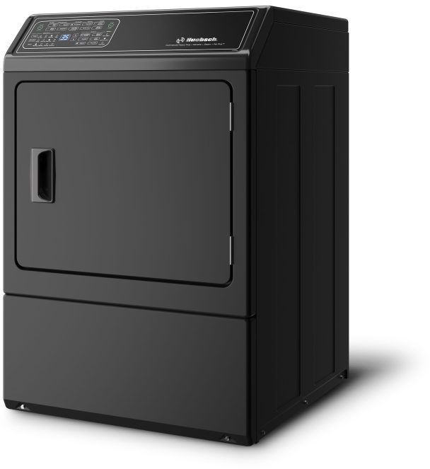 Huebsch® Matte Black Front Load Washer & Electric Dryer Laundry Pair-4